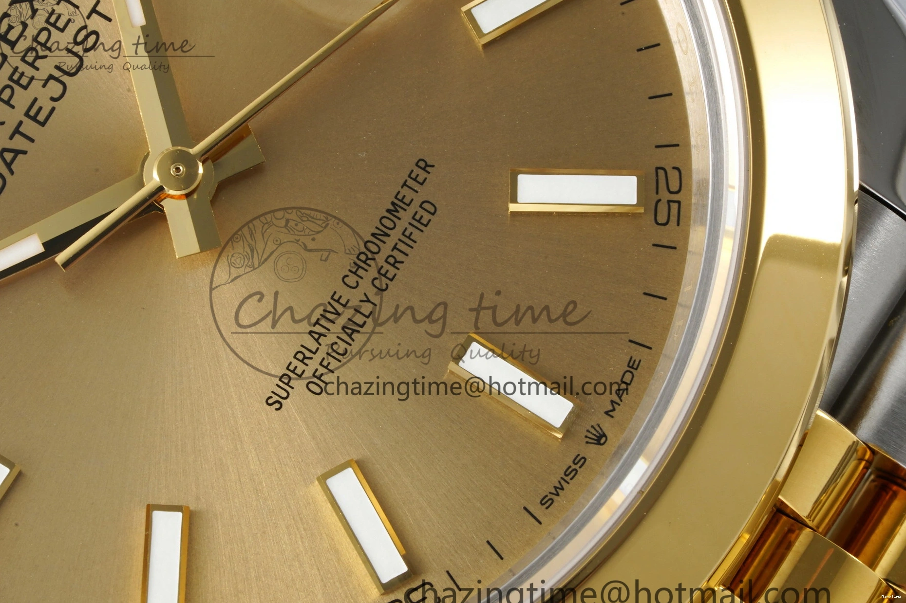 MiroTime 0124 Breathable DateJust 41 SS YG Polished Bezel KING 1:1 Best Edition 904L Steel YG Dial on Jubilee Bracelet VR 2221